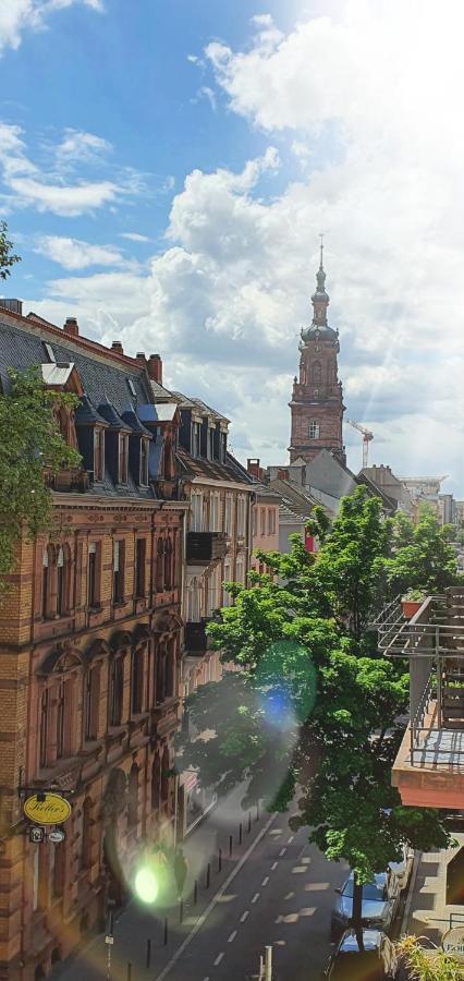 Sonniges Zimmer Mit Balkon Im Herzen Mannheims MHG Exterior foto